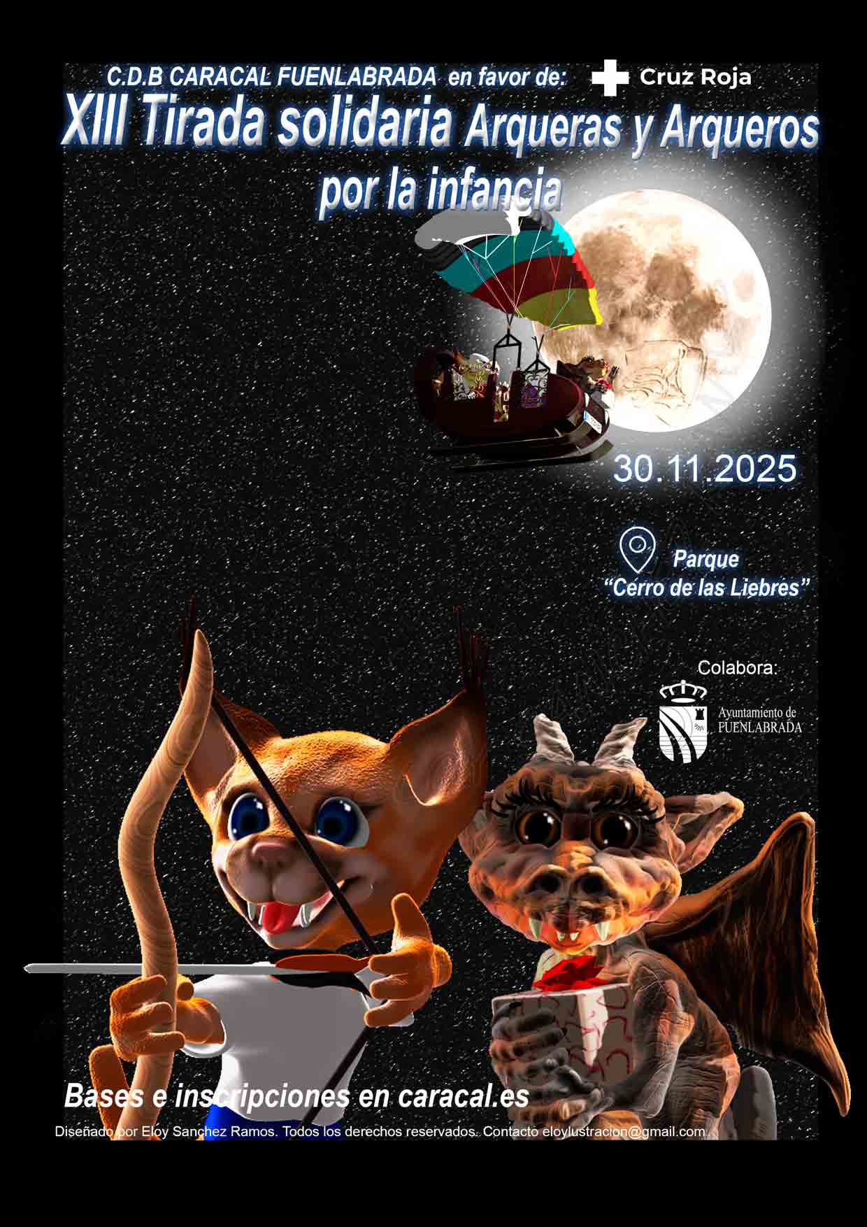 Tirada Solidaria Arqueras y Arqueros por la Infancia